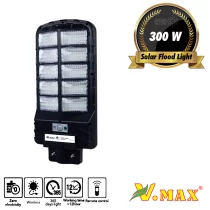 چراغ خیابانی خورشیدی 300 وات برند V.max مدل IR-V80300